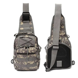Tactical Chest Bag Backpack Men's Molle Crossbody Sling Messenger Shoulder Pack