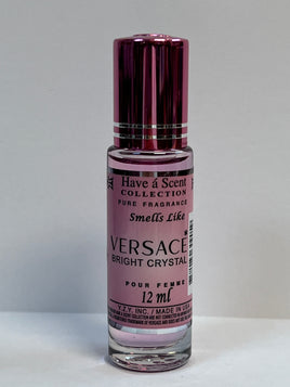 Have a scent Versace, bright crystal ￼ Roll on perfume oil 12 ML for women