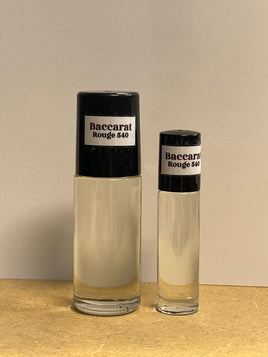 Baccarat Rouge 540 Roll on pure body oil