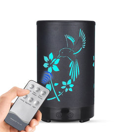 Humming Bird Black metal Diffuser