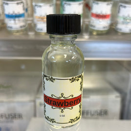Strawberry burning oil
