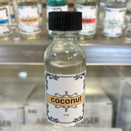 Coconut burning oil